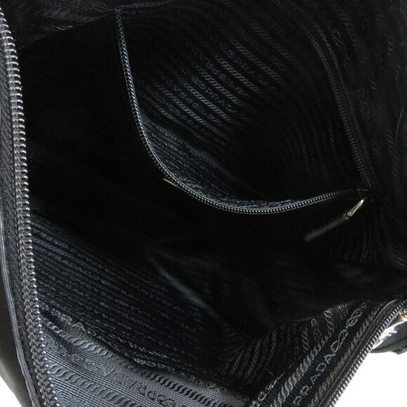 Prada logo shoulder bag nylon - Picture 5 of 10